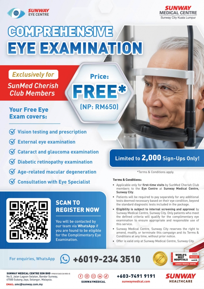 Free Comprehensive Eye Examination